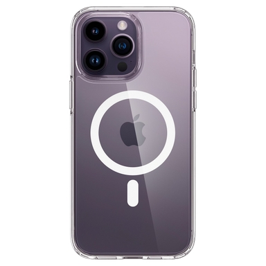 Ốp lưng magsafe iPhone 15 Pro Max Spigen nhựa chống sốc quân đội, chống ố vàng và vân tay trong suốt